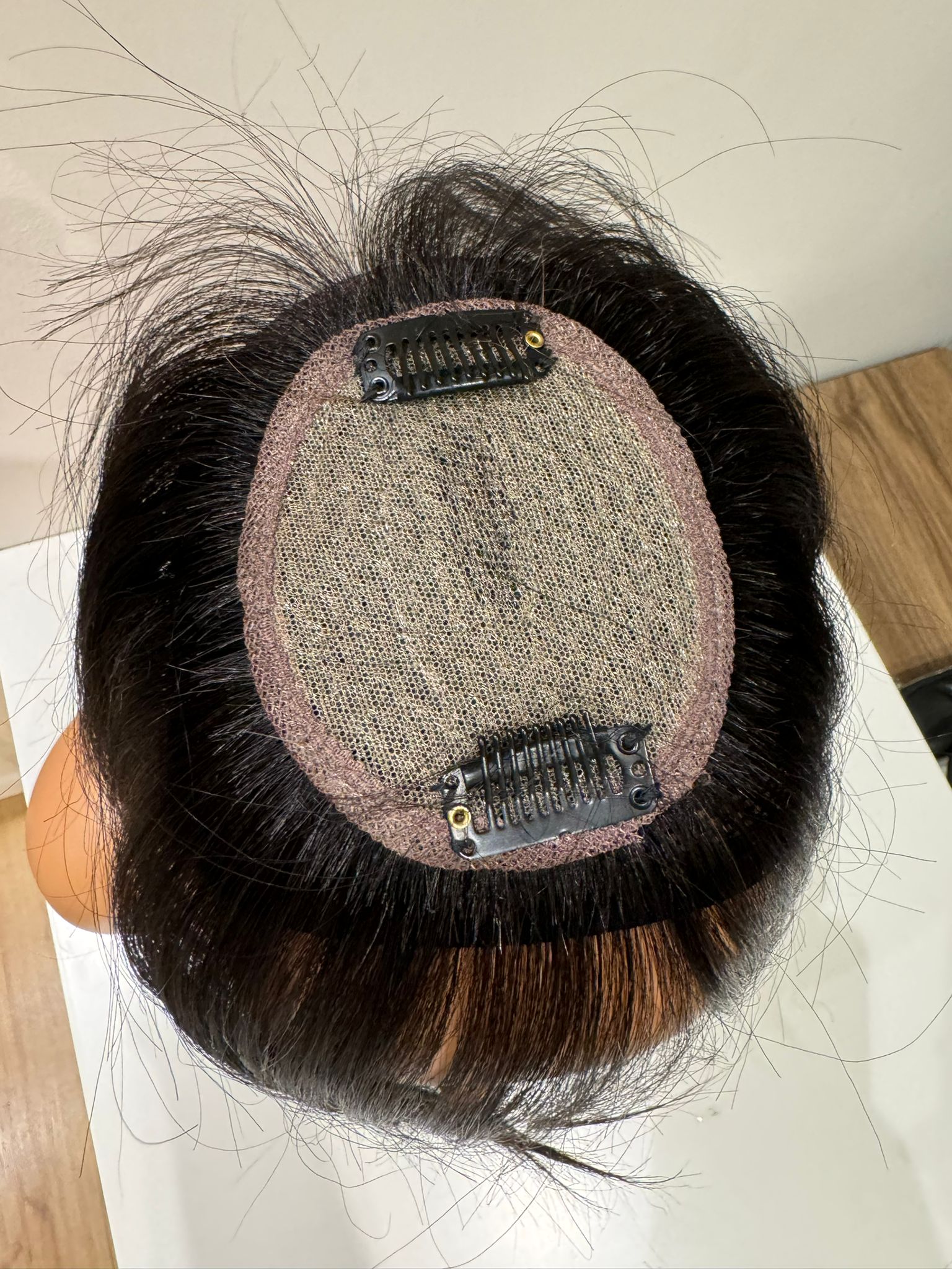 Tül  Tepelik Tepe kısmı özel Hava alır tepe Gerçek saçtan özel üretim  tltepelik3