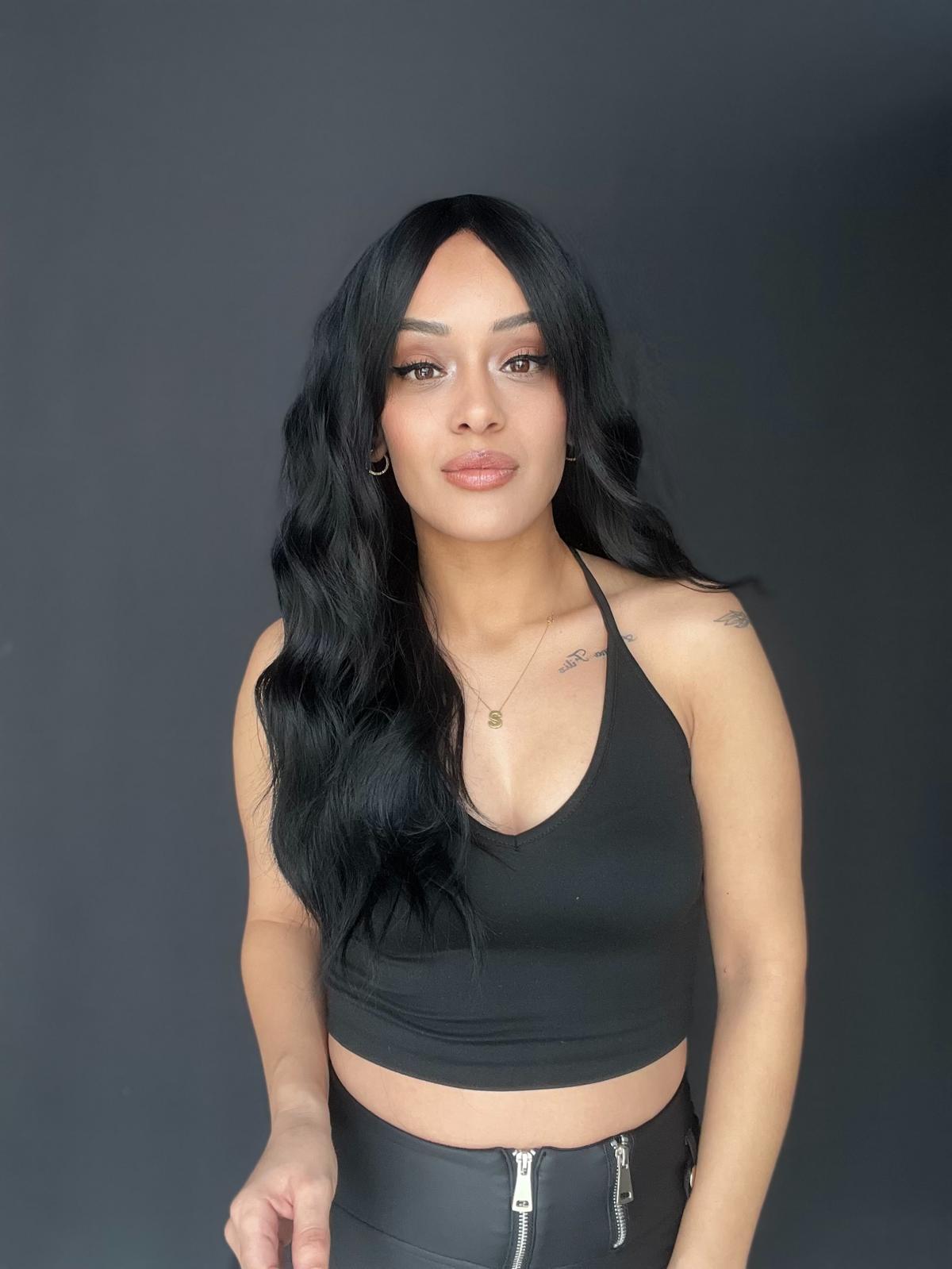 Gerçek Saç dokusunda Fiber Medikal peruk