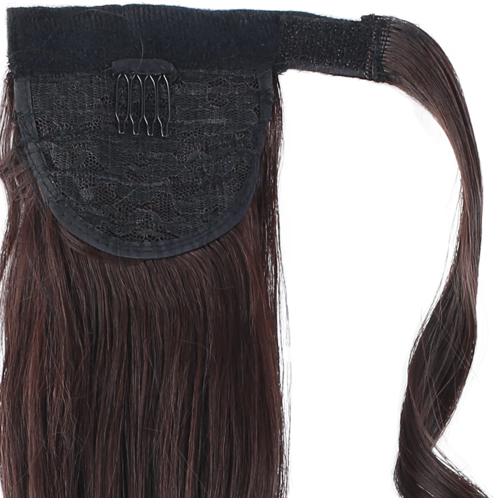 Bağcıklı Dalgalı At Kuyruğu - Koyu Kahve