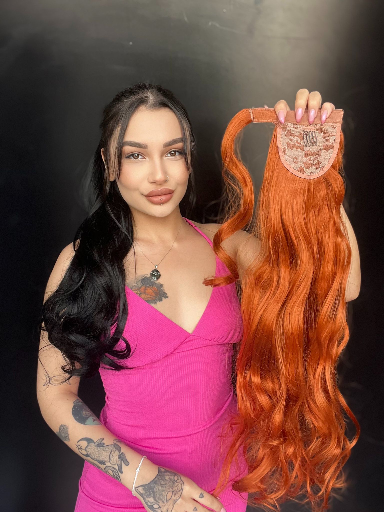 Cırcırtlı Bağcıklı At Kuyruğu Tak çık Bakır