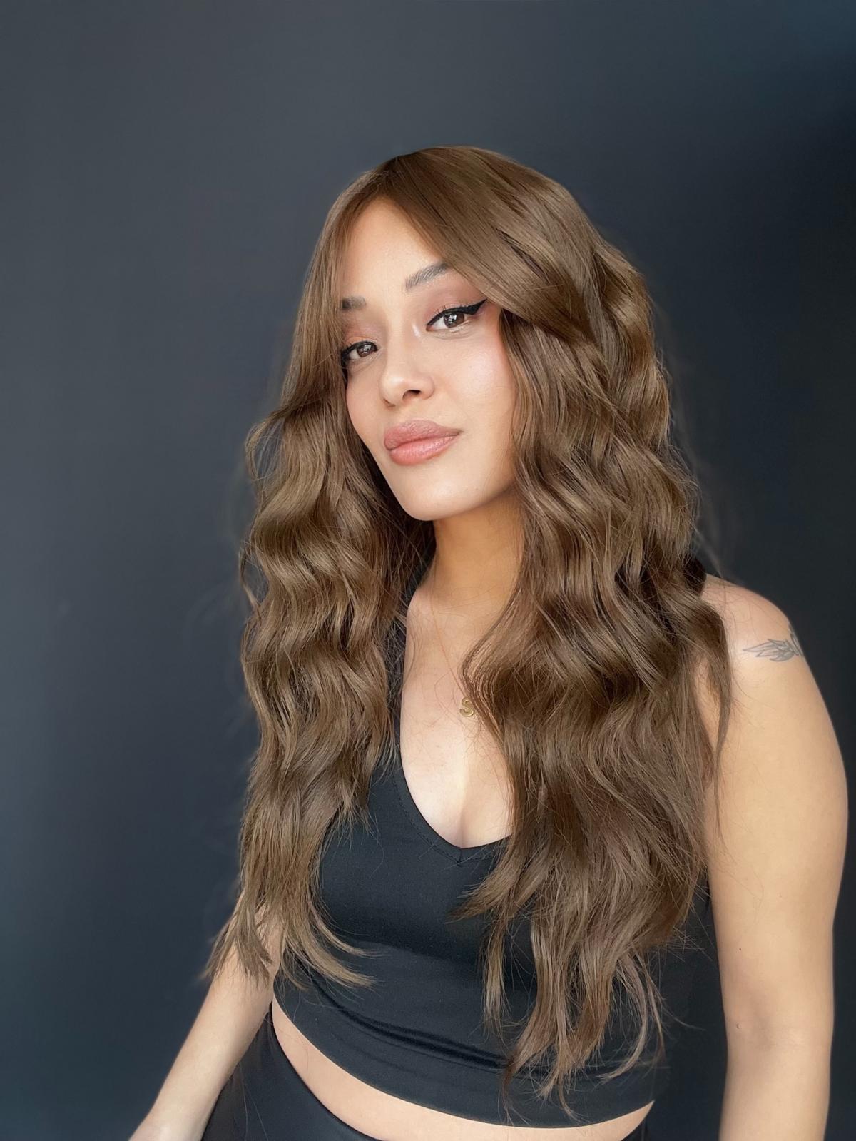 Gerçek Saç dokusunda Fiber Medikal peruk