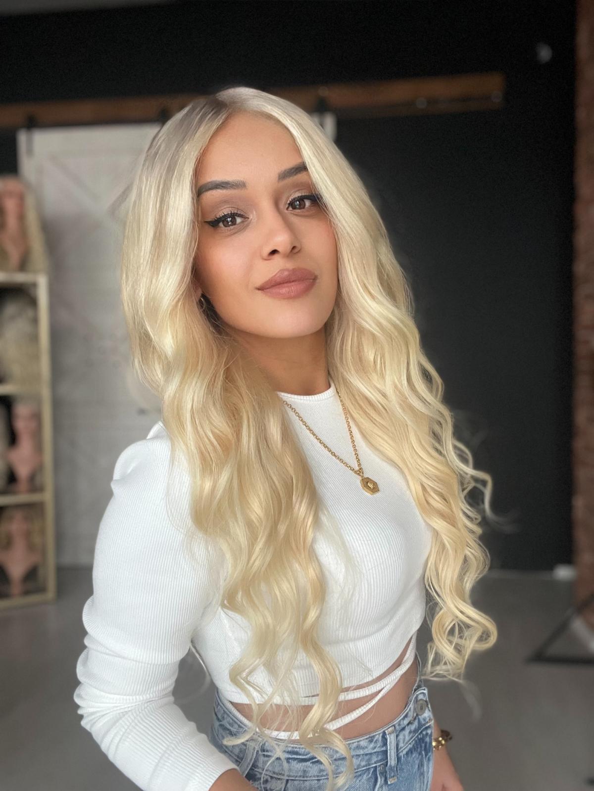 2025 Yeni Koleksiyon Qr Serisi.%100 Gerçek saç tül peruk