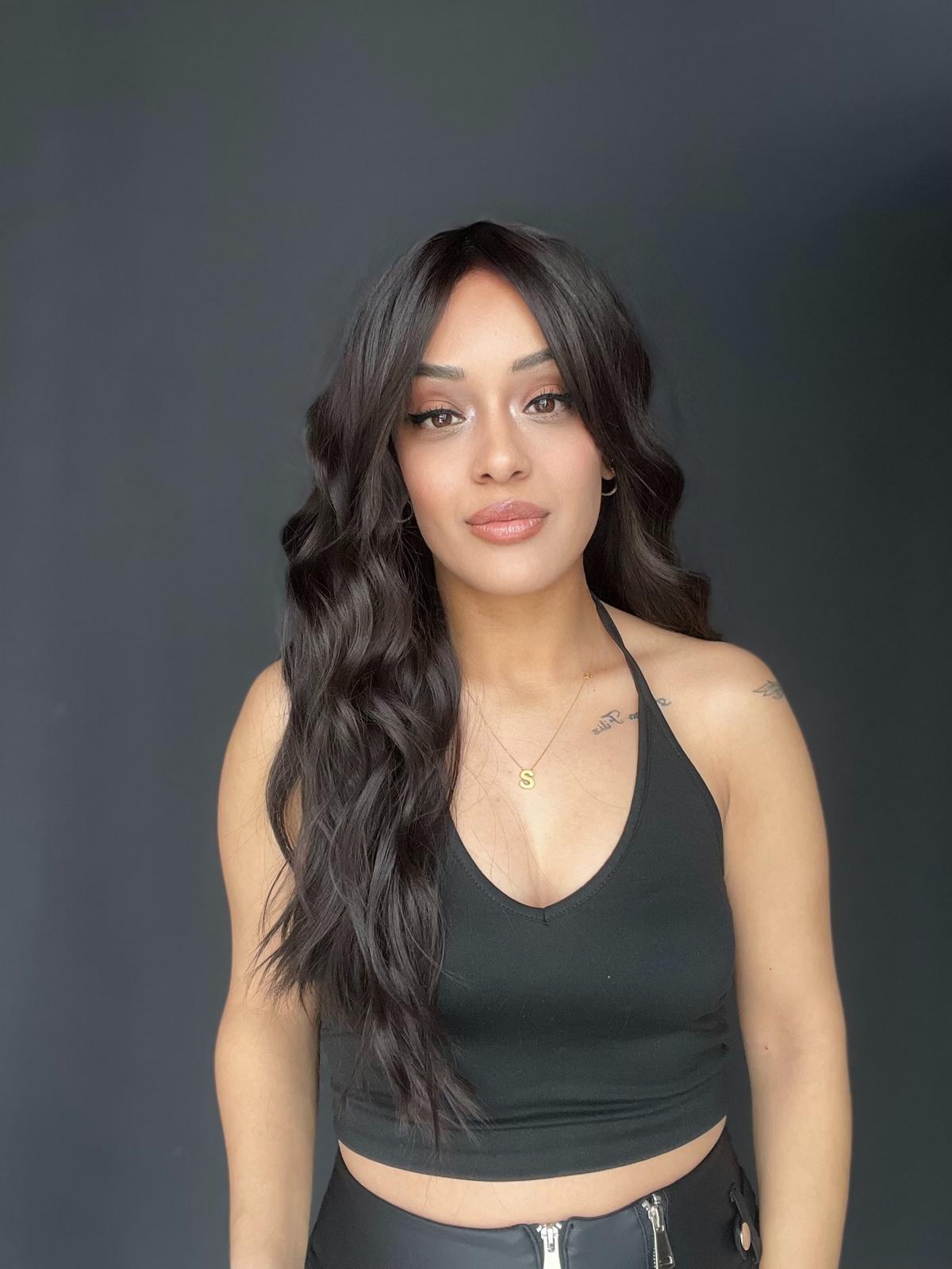 Gerçek Saç dokusunda Fiber Medikal peruk