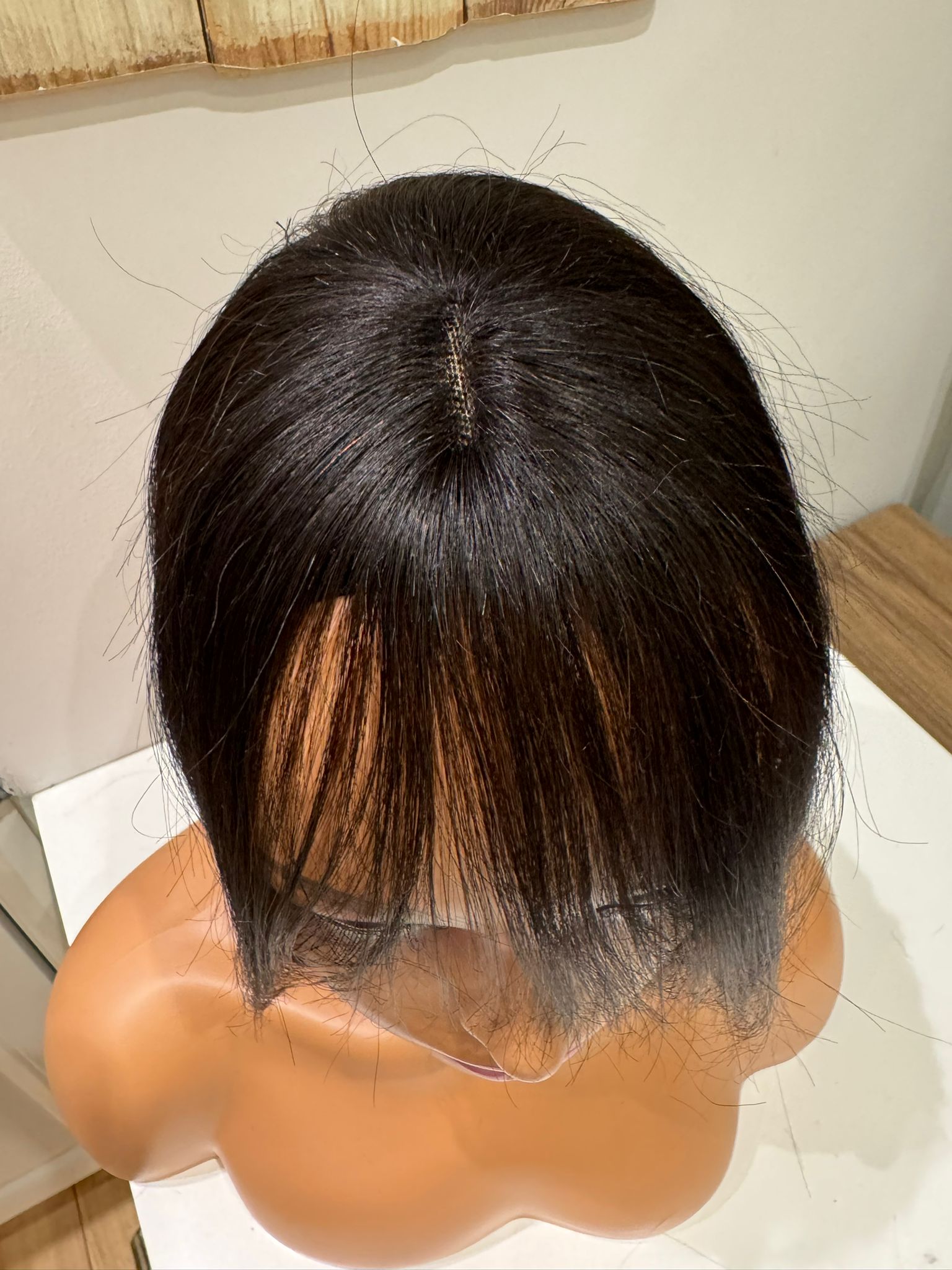 Tül  Tepelik Tepe kısmı özel Hava alır tepe Gerçek saçtan özel üretim 28