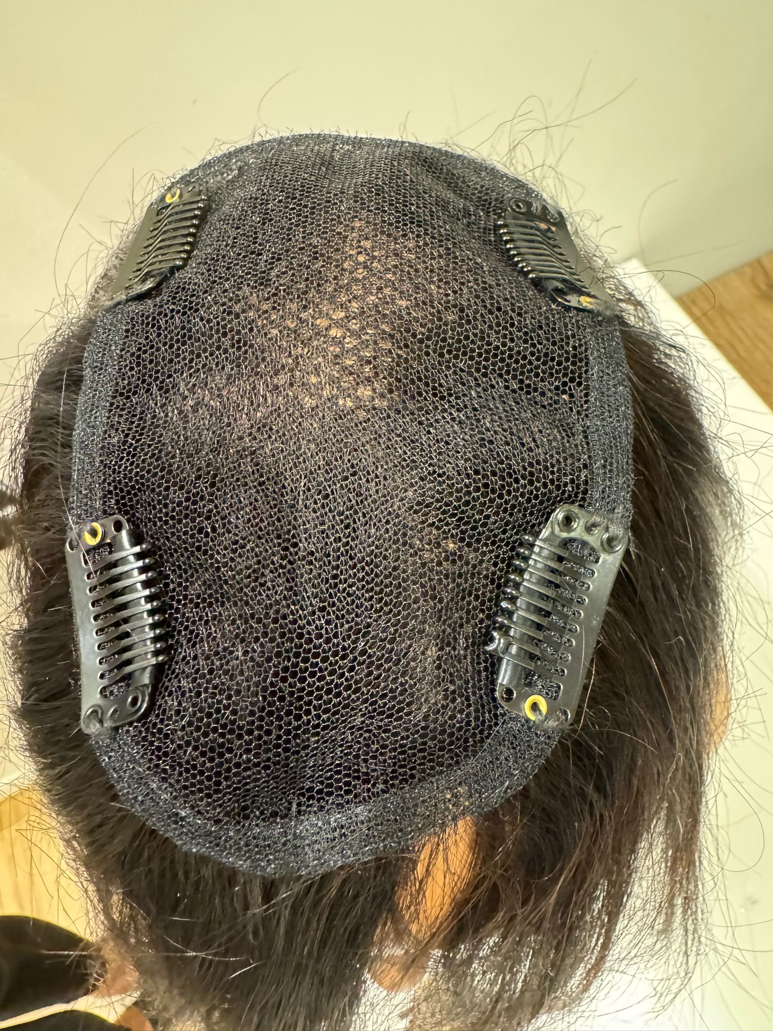 Tül  Tepelik Tepe kısmı özel Hava alır tepe Gerçek saçtan özel üretim 29