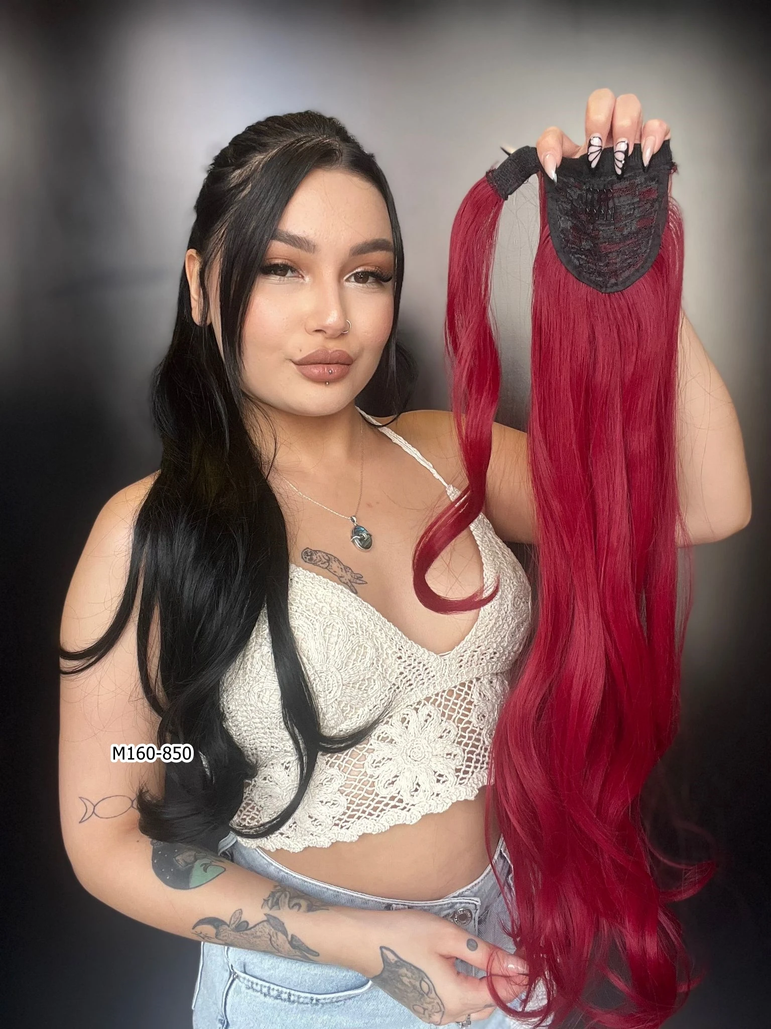 Bağcıklı Dalgalı At Kuyruğu - Kızıl