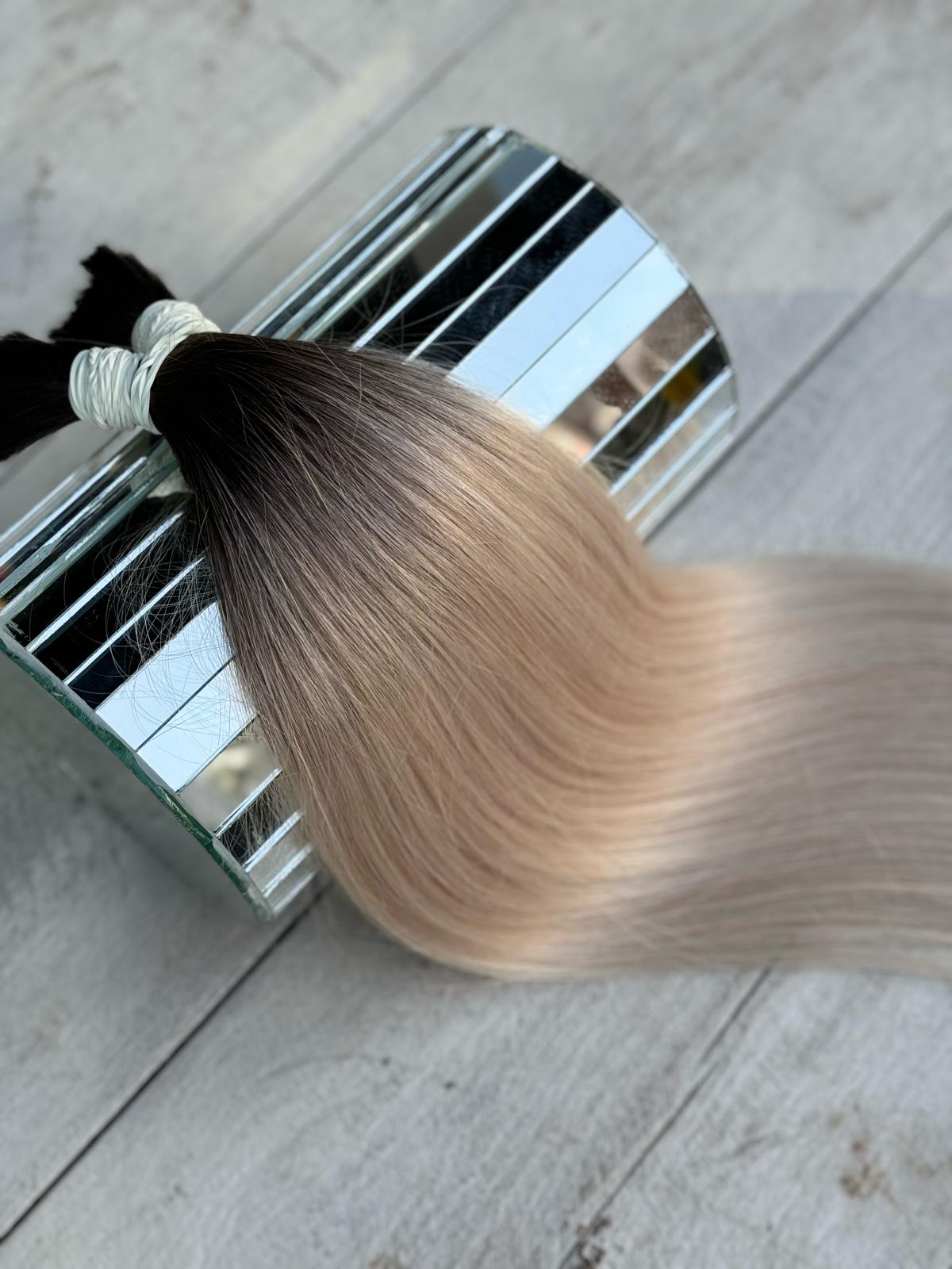 T1B-Silver 70 cm uzunlukta 200 gram Bogum ham saç .İstediğiniz ürün size özel atölyede hazırlanır