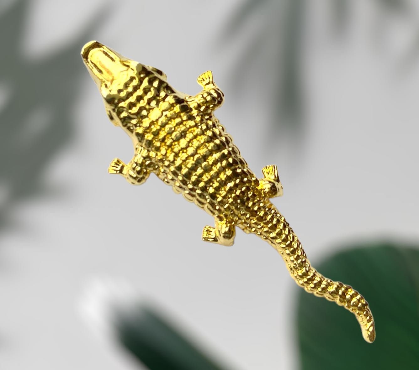 Alligator Küpe