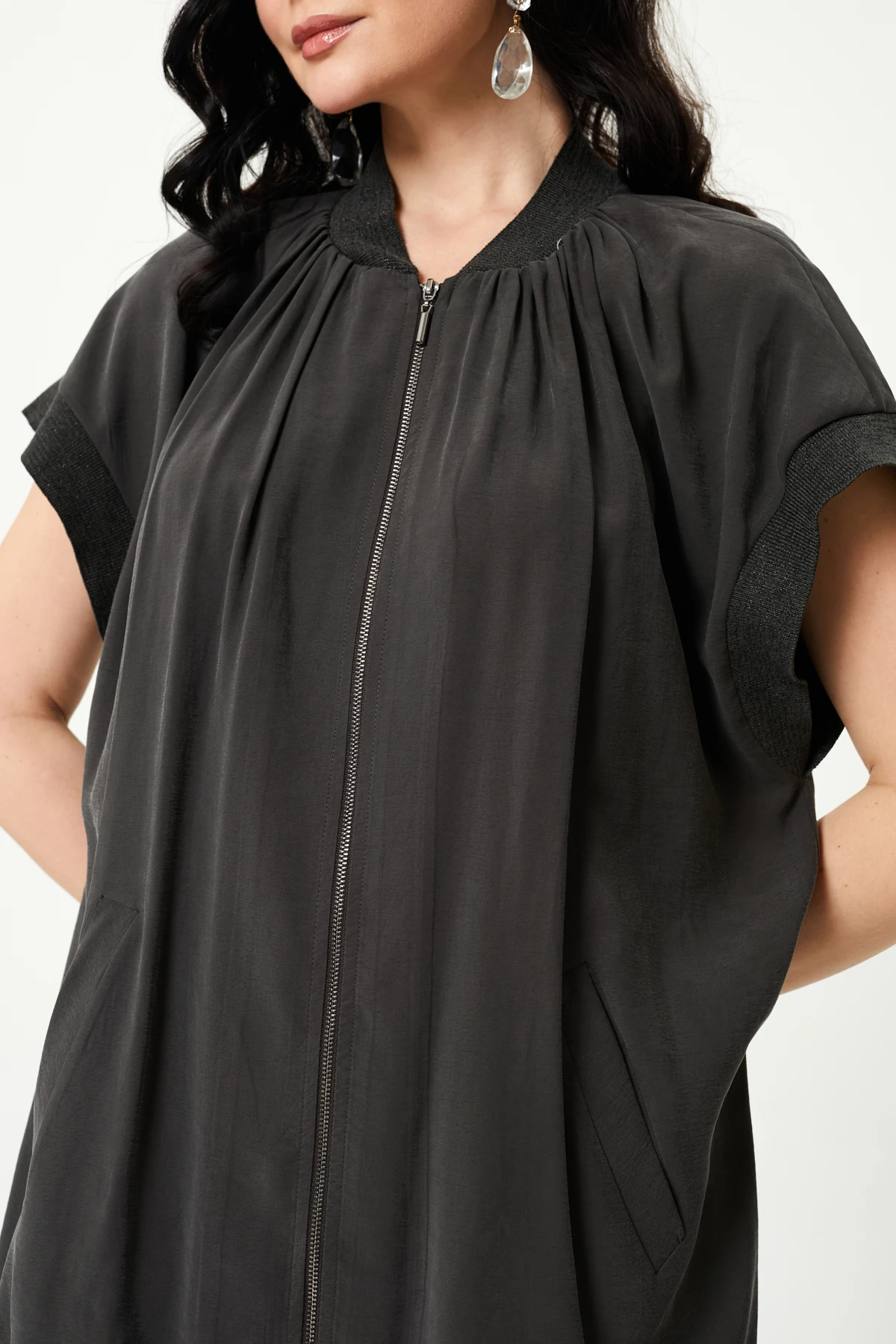 Kadın Ribanalı Yelekli Takım 8488