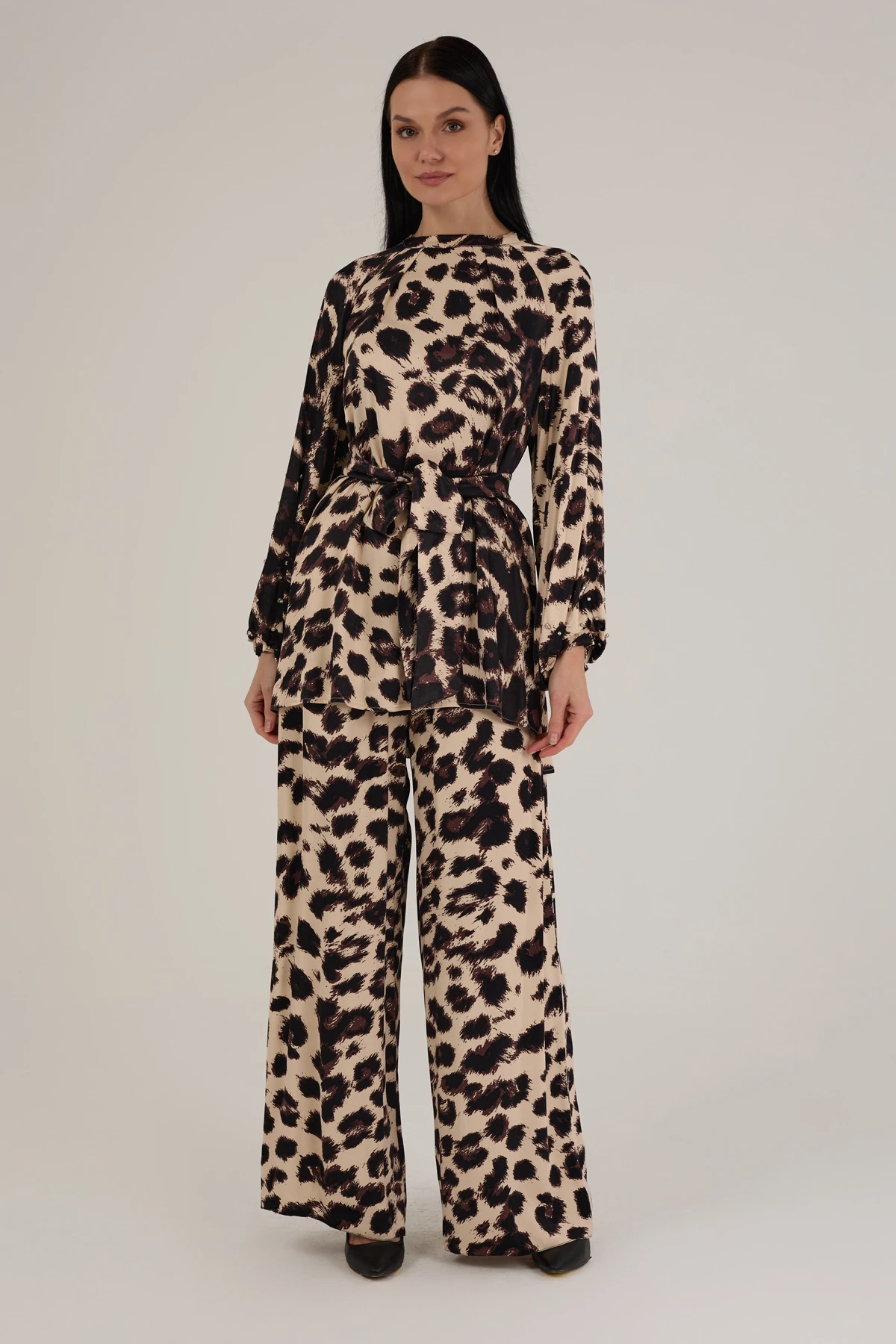 Kadın Taş Detay Takım 8483