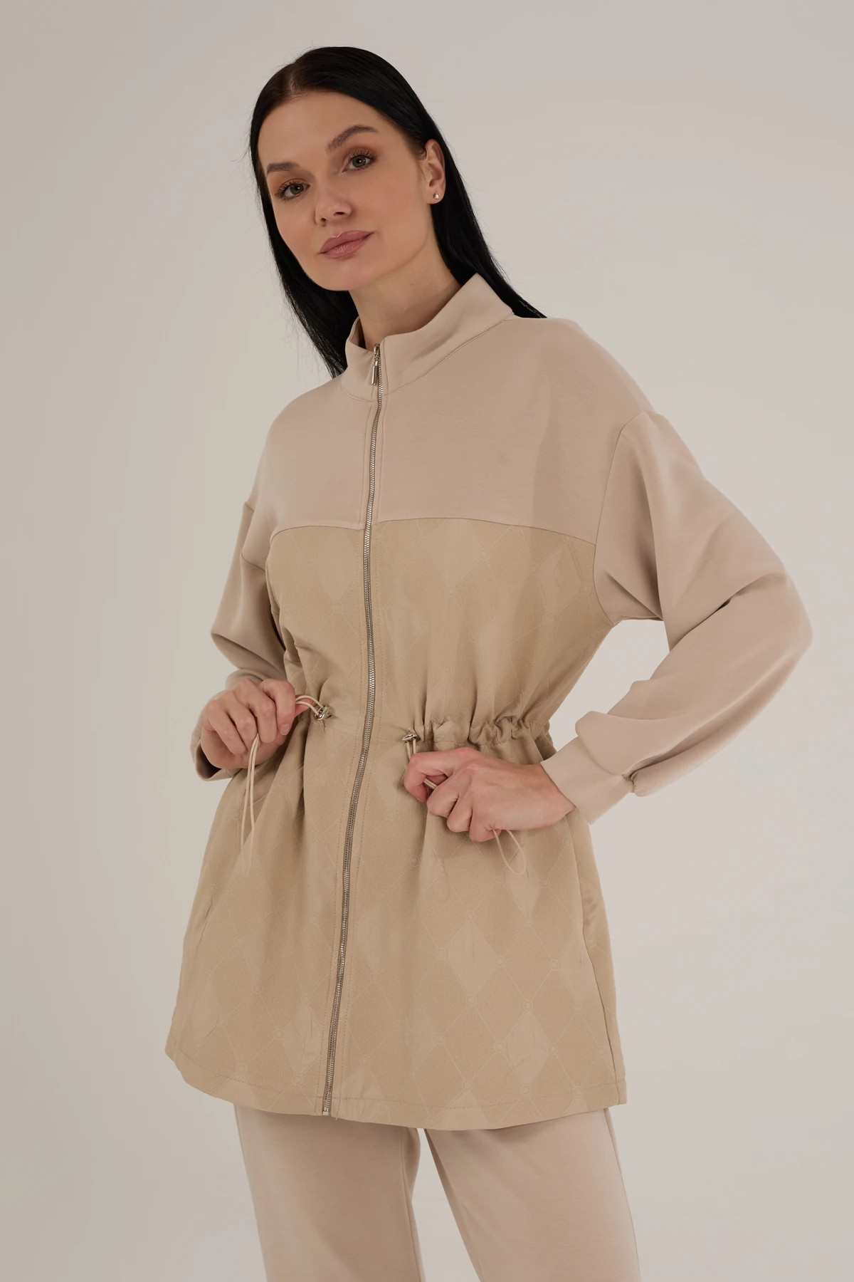 Kadın Kapitone Garnili Modal Kumaş İkili Takım 8584