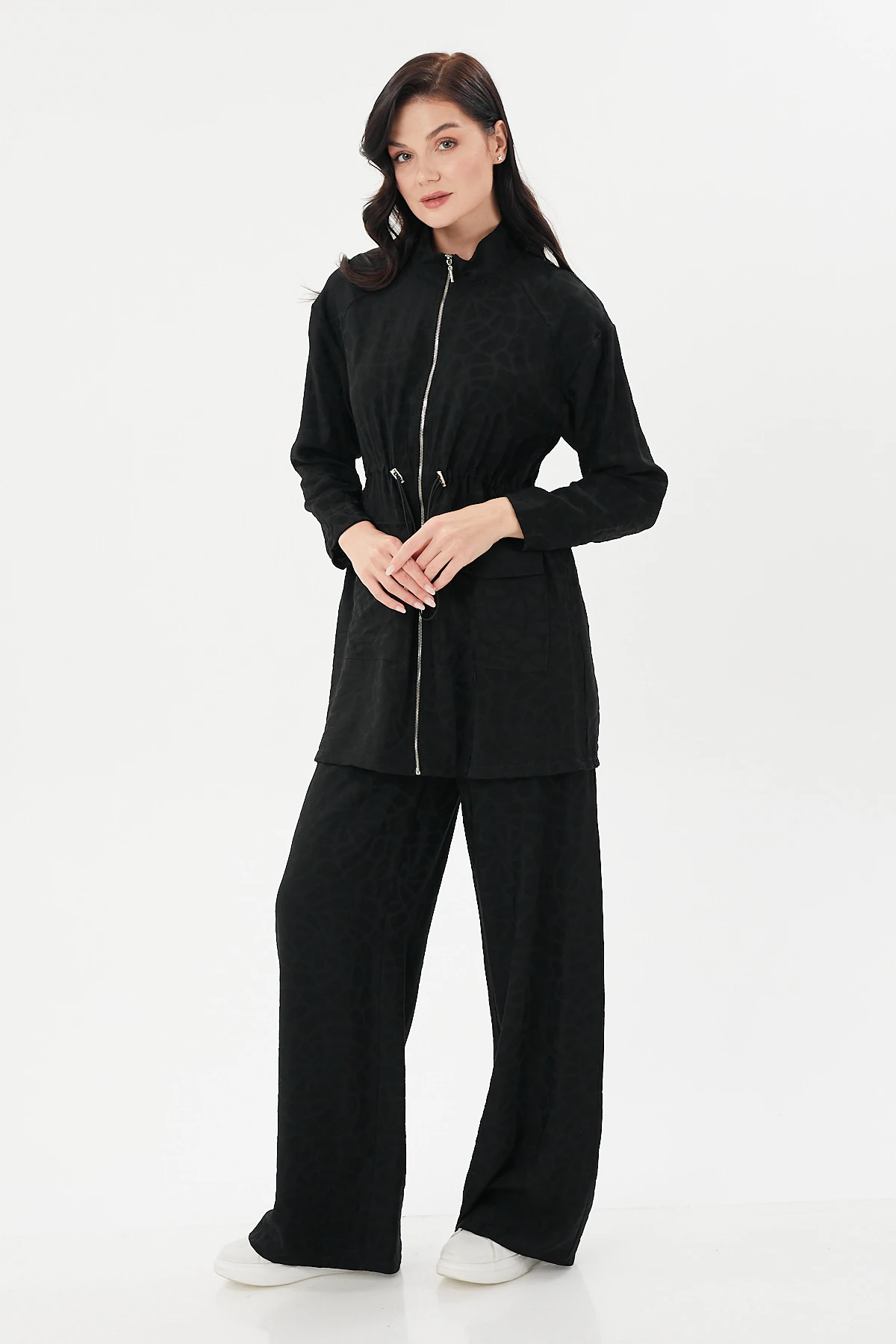 Ayarlanabilir bel lastikli kap takım 8417