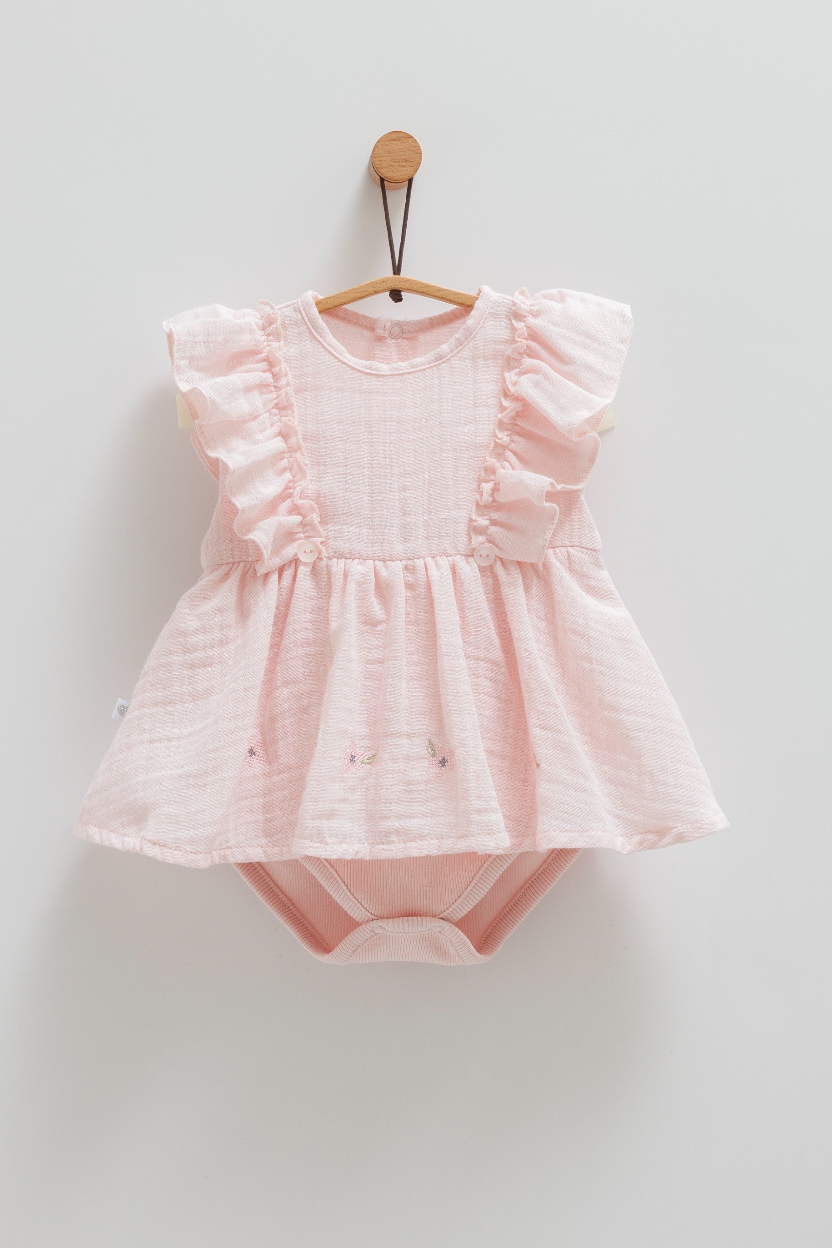 Kız Bebek Romper - pembe