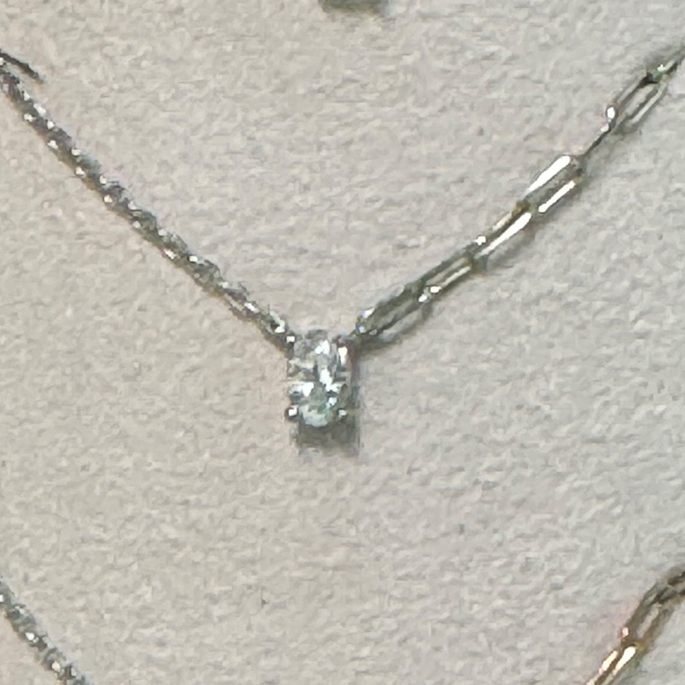 Minio 3 Imported Silver Necklace Ms3278