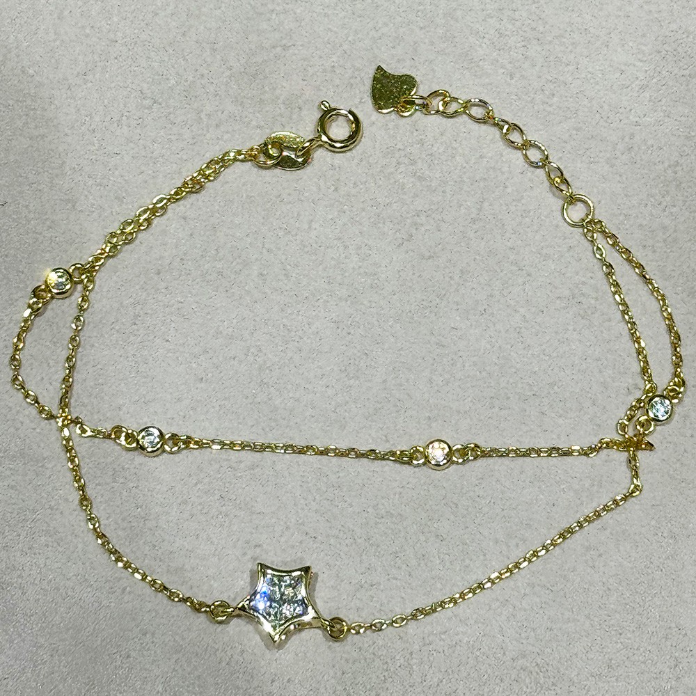 Yıldız Gümüş Bileklik Ms3616