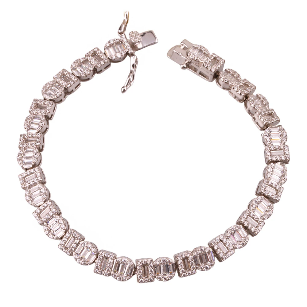 Monci S 6 Tennis  Gümüş Bileklik Ms3297