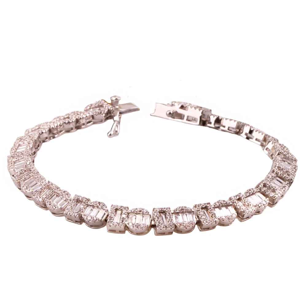 Monci S 6 Tennis  Gümüş Bileklik Ms3297