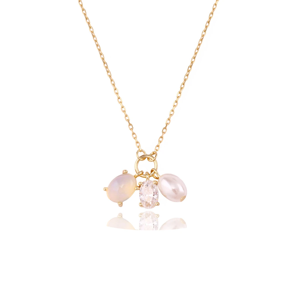 Nio Gümüş Kolye MS3866