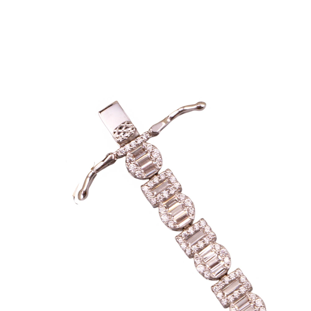 Monci S 6 Tennis  Gümüş Bileklik Ms3297