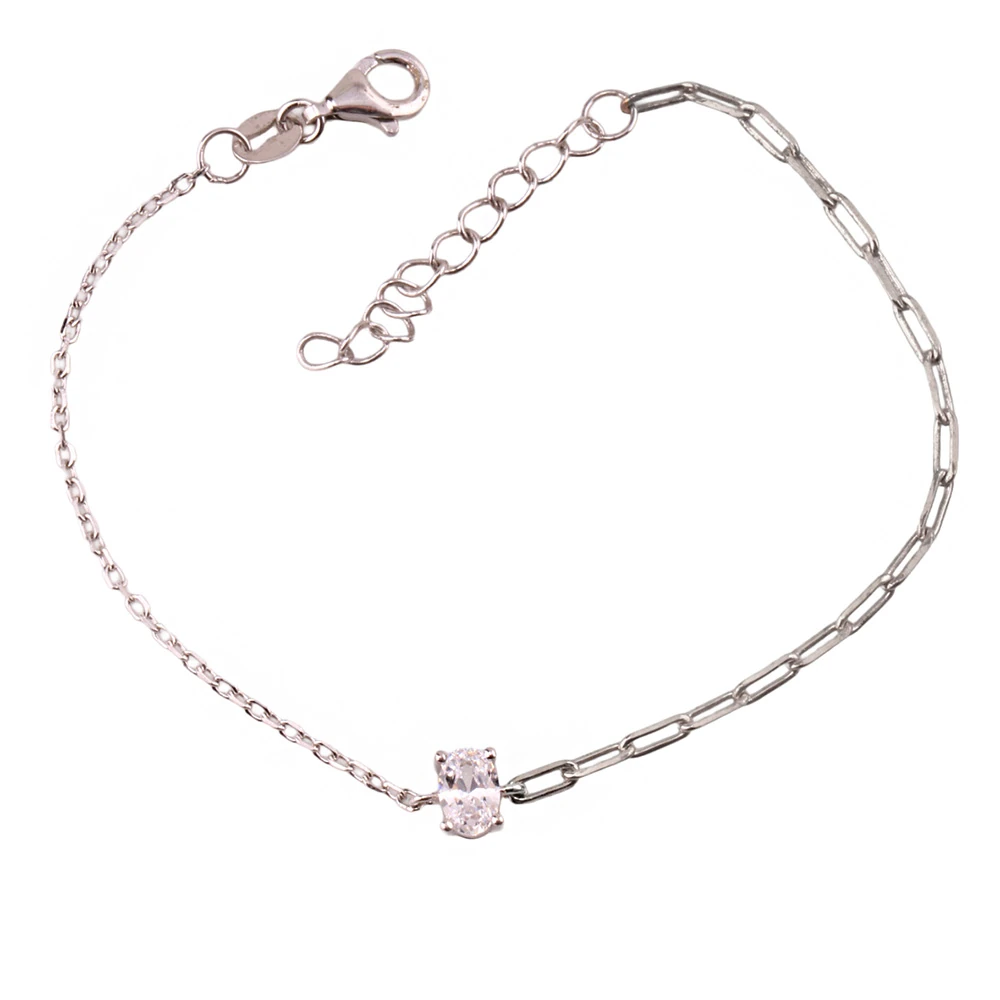 Minimal Gümüş Bileklik Ms3291