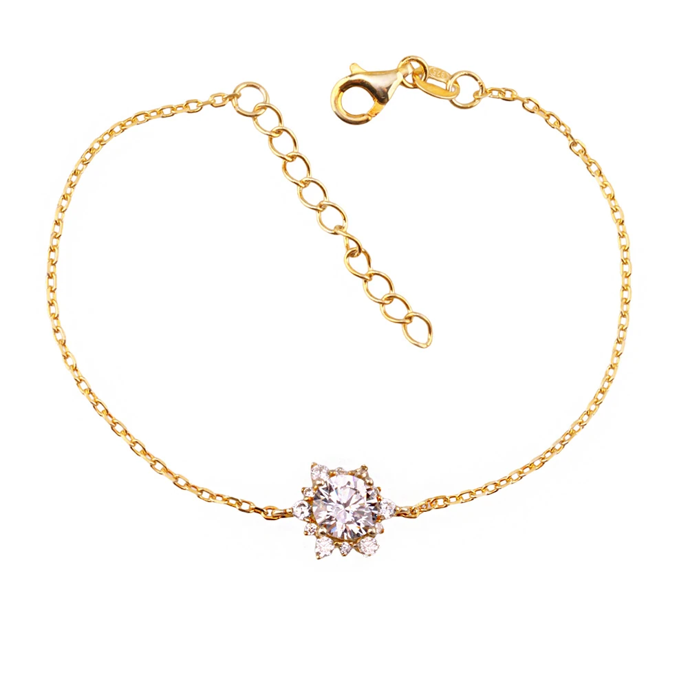 Yıldız Gümüş Bileklik Ms3285