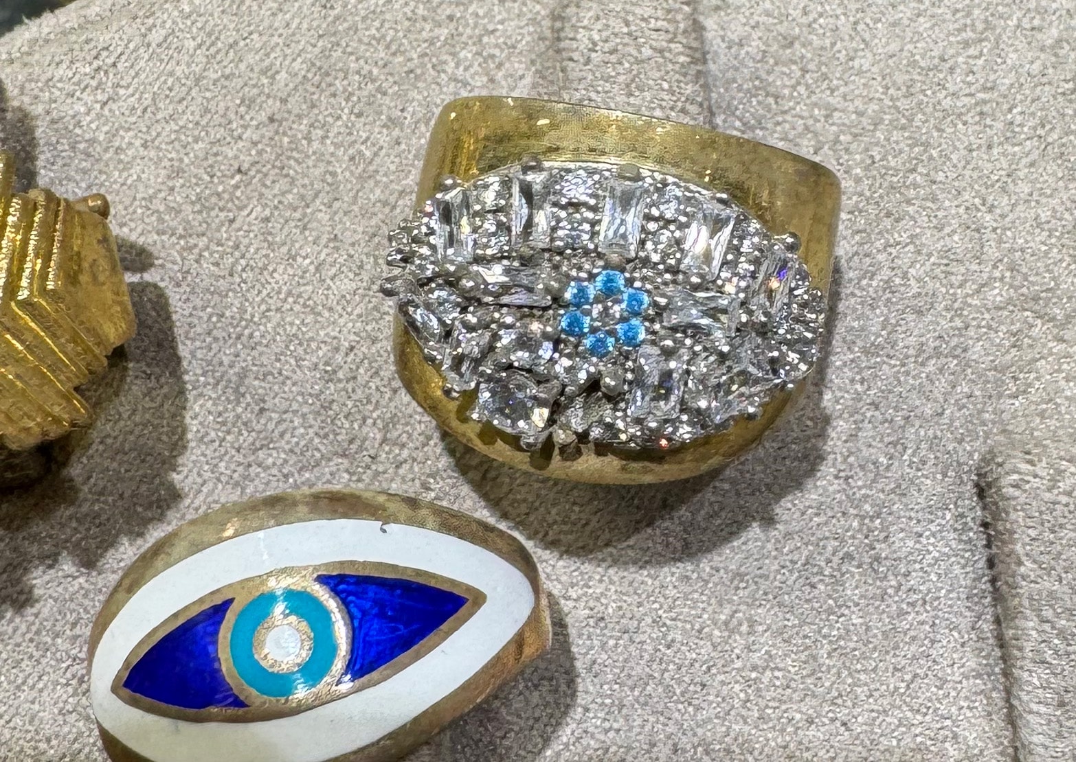 Göz Gümüş Yüzük Ms3464