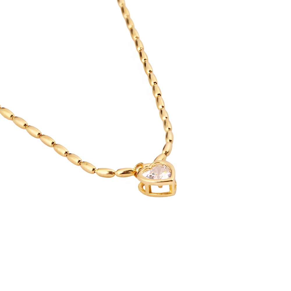 Kalp Gümüş Kolye MS3855