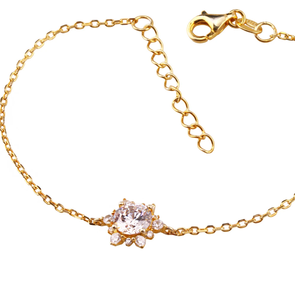 Yıldız Gümüş Bileklik Ms3285