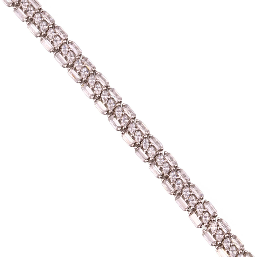 Monci S 3 Tennis Gümüş Bileklik Ms3294