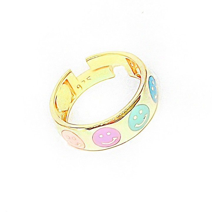 Smile Silver Ring MS2413