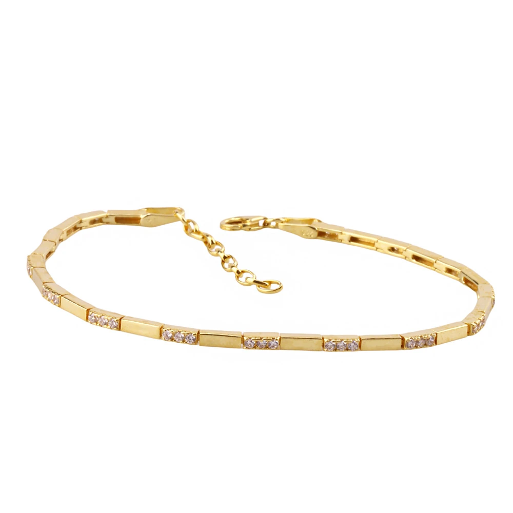 Şık Gümüş Bileklik