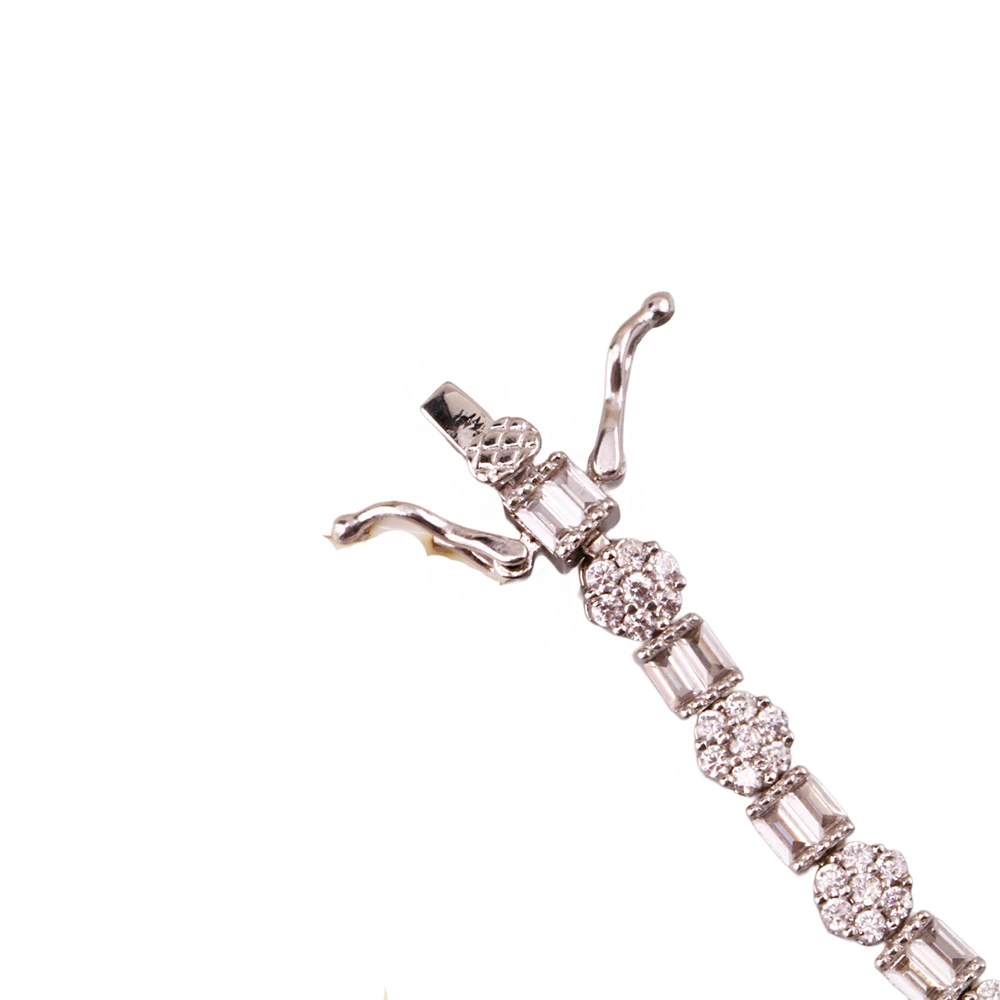 Monci S 8 Tennis Gümüş Bileklik Ms3299