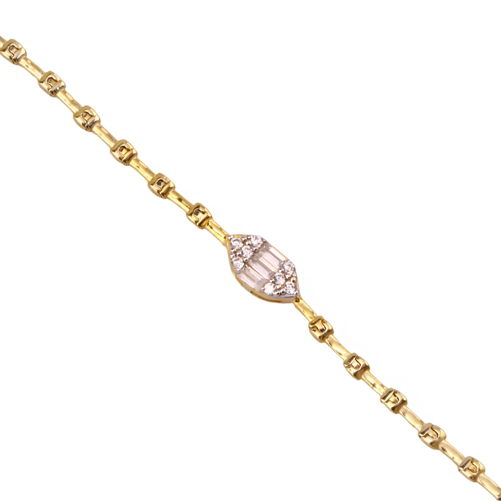 Baget Gümüş Bileklik