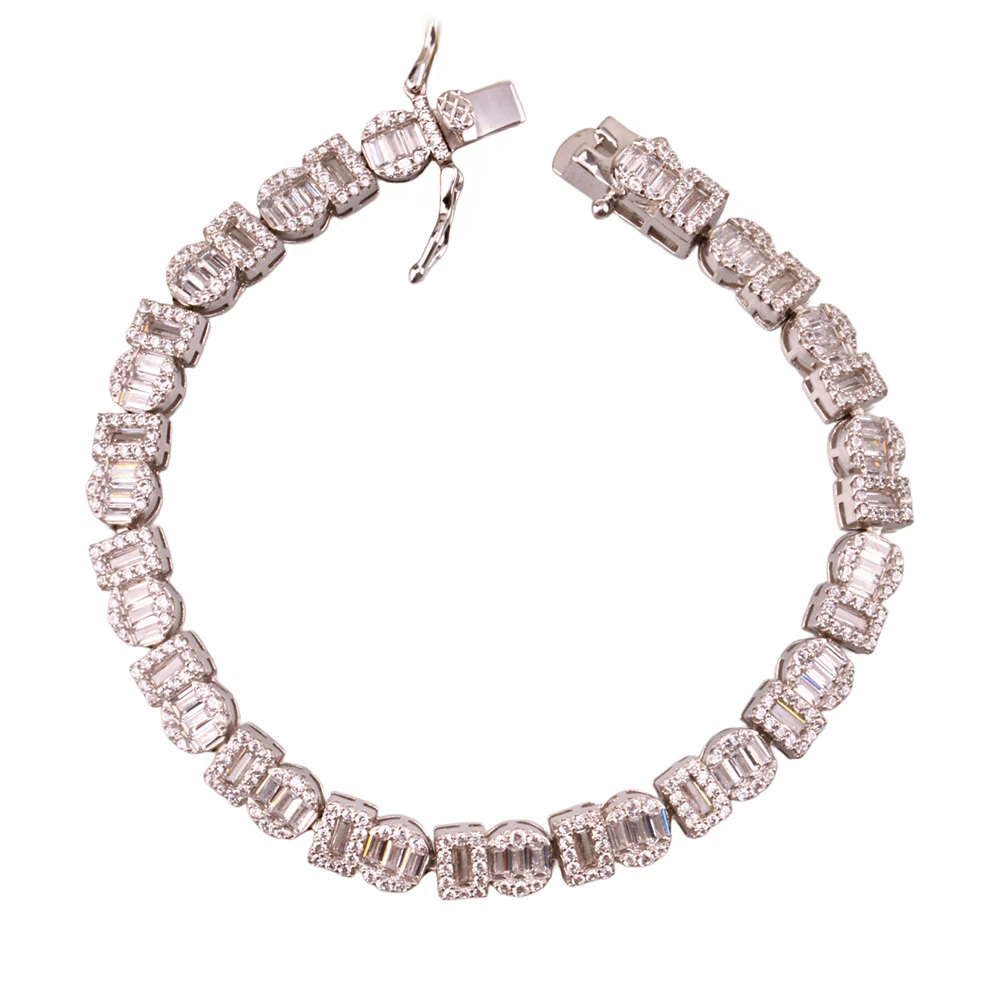 Monci S 6 Tennis  Gümüş Bileklik Ms3297