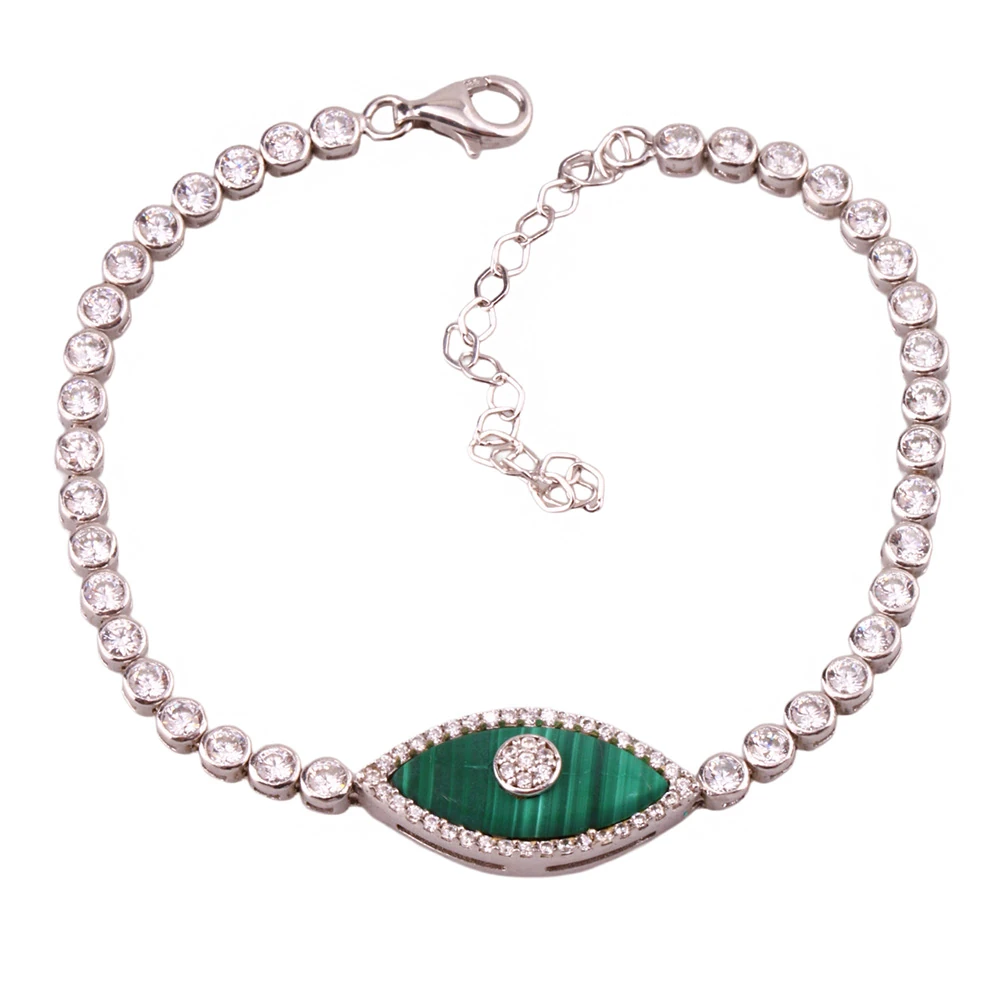 Göz 3 Gümüş Bileklik Ms3282