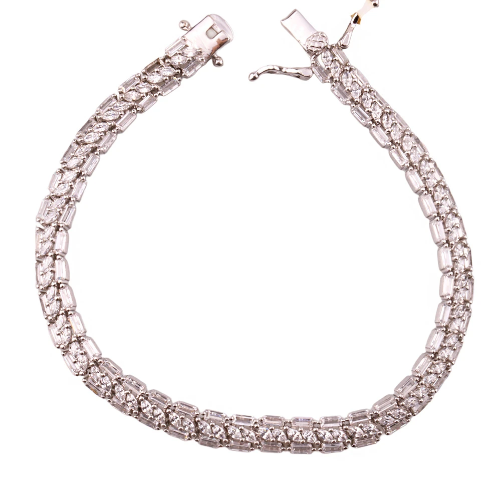 Monci S 3 Tennis Gümüş Bileklik Ms3294