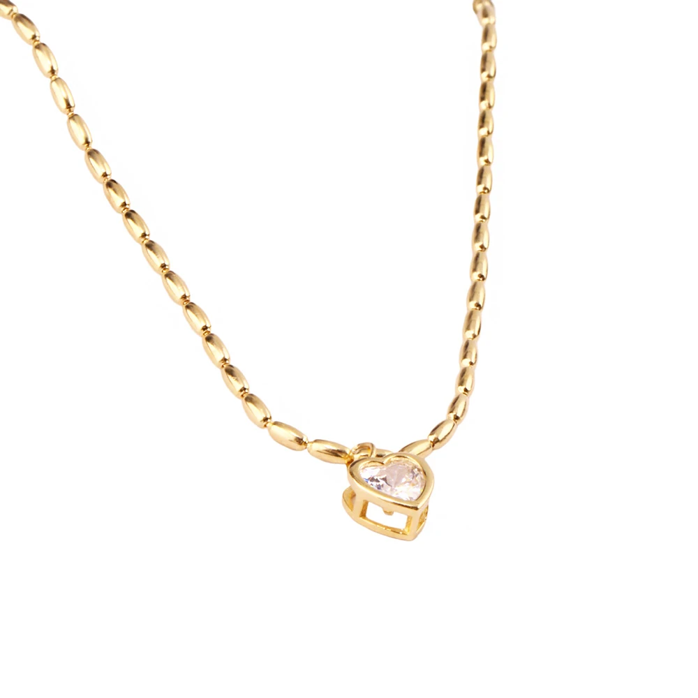 Kalp Gümüş Kolye MS3855