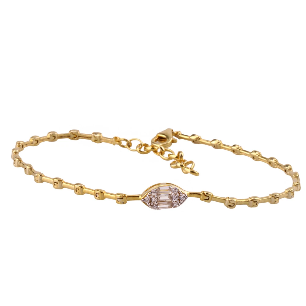 Baget Gümüş Bileklik