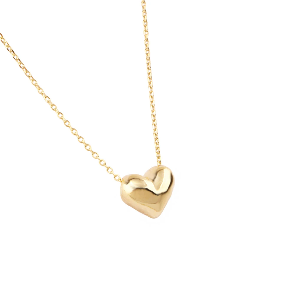 Kalp Gümüş Kolye MS3849