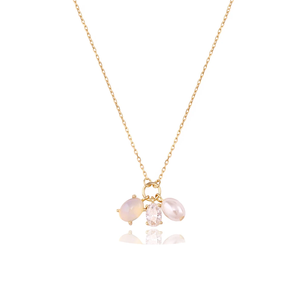 Nio Gümüş Kolye MS3866