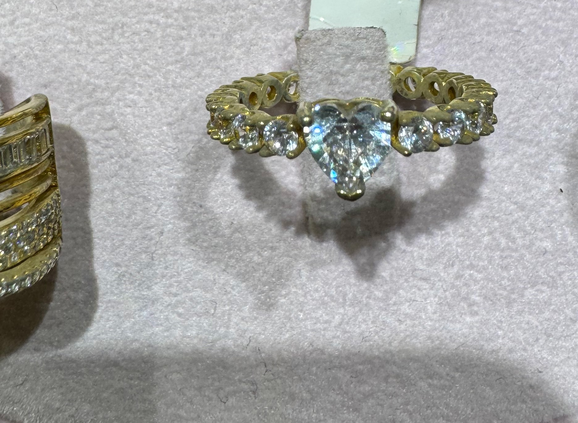 Tamtur Kalp Gümüş Yüzük Ms3462