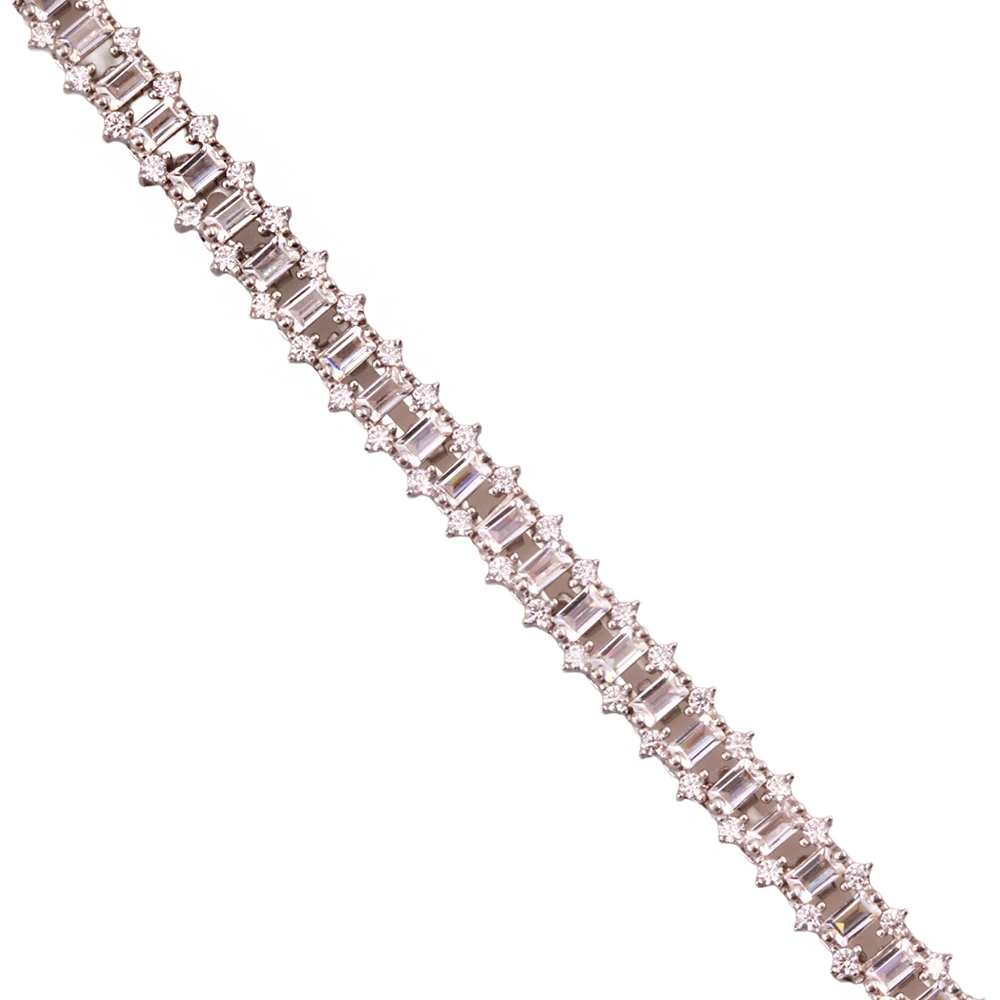 Monci S 2 Tennis Gümüş Bileklik Ms3293