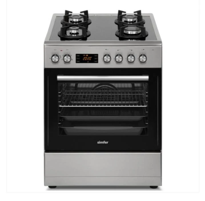 Ocaklı Fırın Simfer 1226 Multi Turbo Inox 