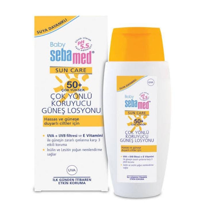 Bebek Güneş Losyonu Sebamed SPF 50+ 150 ml