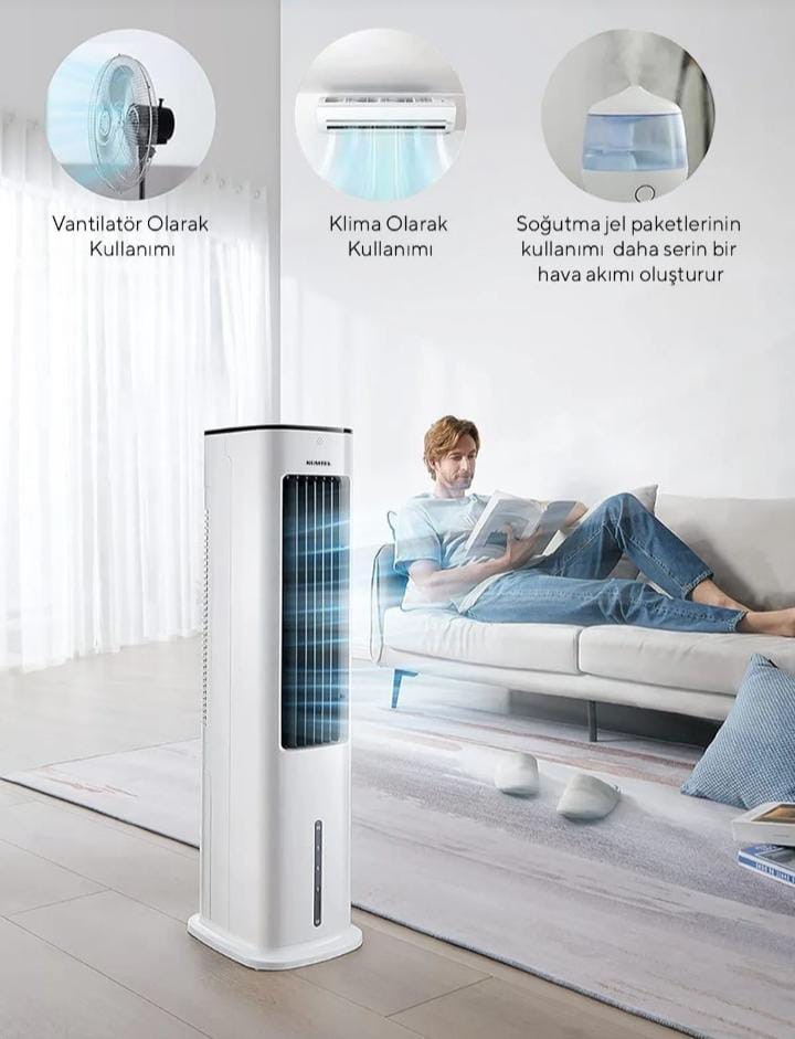 Kumtel HAC 02 Sulu Portatif Soğutucu ( Air Cooler)