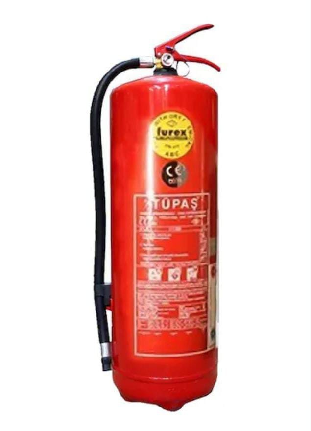 045.0003 Yangın Söndürme Tüpü - 6 kg - ABC Kuru Kimyevi Tozlu-Tüpaş