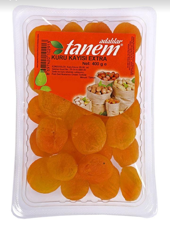 Kuru Kayısı 400 Gr Adalılar