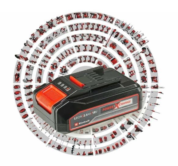 Einhell-4512097  18 V 2,5 Ah PXC Starter Kit - 1x2.5 Ah Akü +Şarj Cihazı