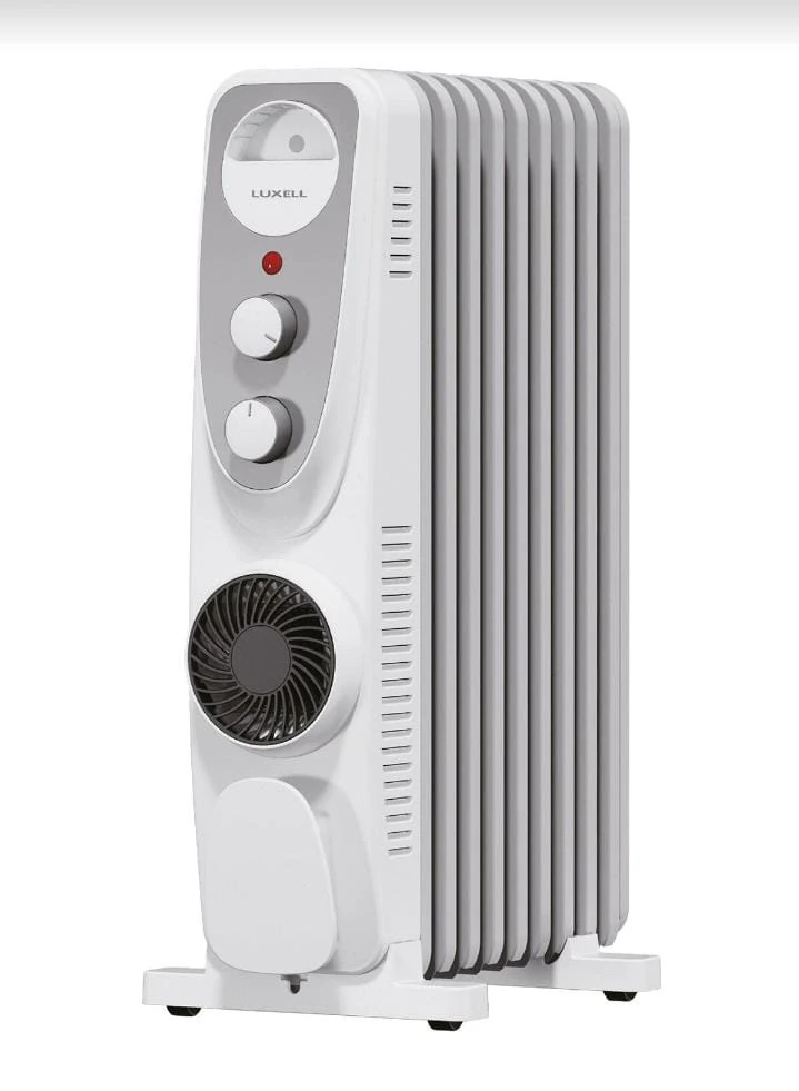 Luxell Yağlı Radyatör LUX09-FP-WG Beyaz