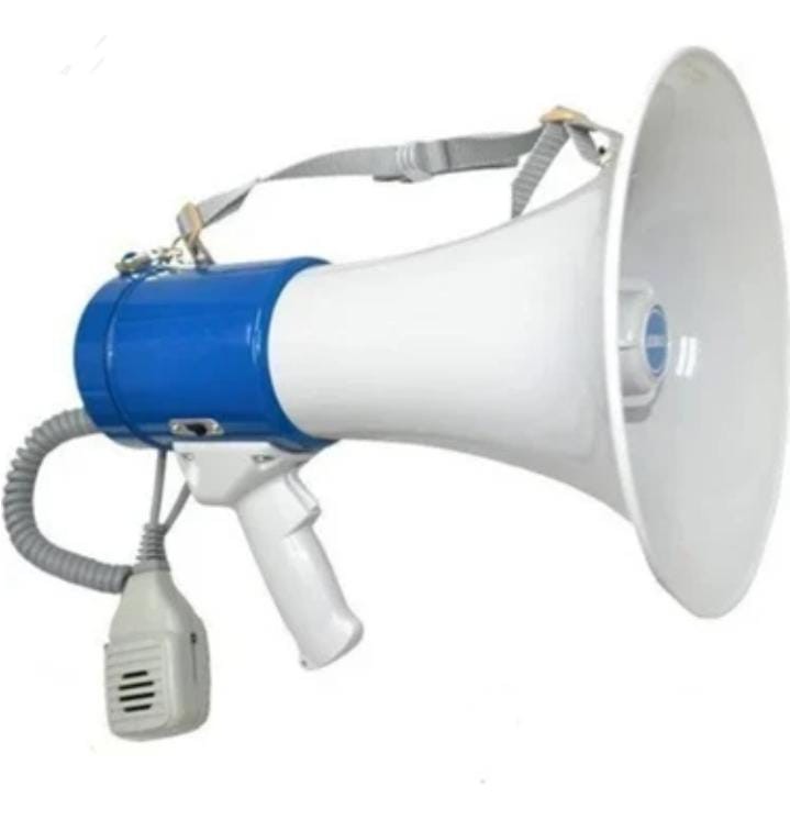029.0001 Megafon - Pilli- Carol EMP 367 S Megafon 35 Watt Mike Mikrofonlu